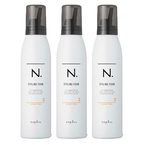 【3本セット】ナプラ N. エヌドット スタイリングフォーム ルーズカール ２ 200g 美容院・サロン専売品【napla】