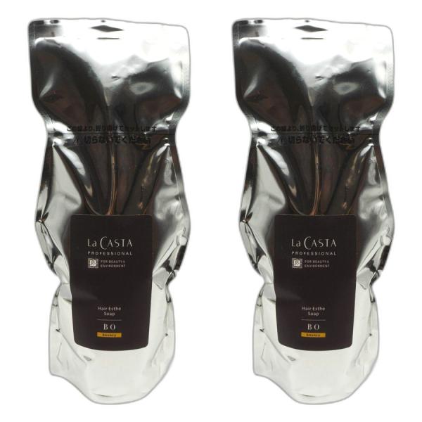 2本セット】ラ・カスタ プロフェッショナル ヘアエステ ソープBO 600ml