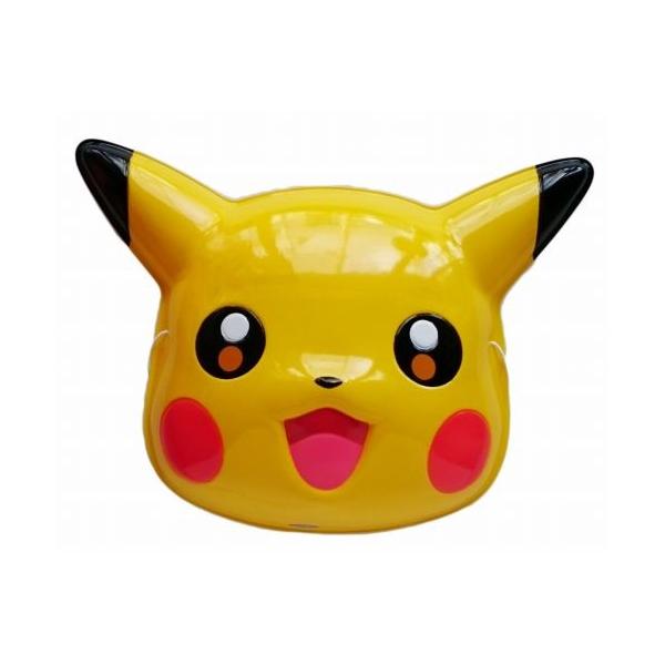 ポケットモンスターのキャラクター、ピカチュウのお面です。お祭り、縁日、子ども会、町内会のイベントにどうぞ。１袋６枚入りでの販売になります。