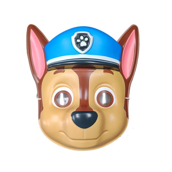 テレビでも放送のパウ・パトロール に登場する犬のおまわりさんチェイスのお面です。６枚セットでの販売になります。パウパトロールお面・縁日・オメン・夏祭りお祭り・販促用品・まとめ買い・的屋・子ども会・町内会・景品バウパトロール