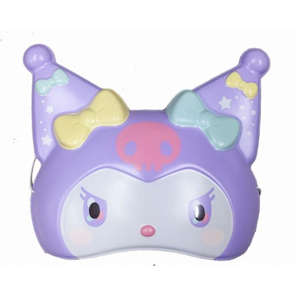 サンリオ　クロミの半面です。１袋６枚入りになります。顔の上半分にかぶる形になります。