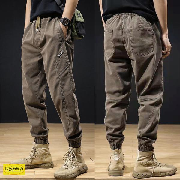 ジョガーパンツ メンズ カーゴパンツ リブパンツ チノパ ン メンズ