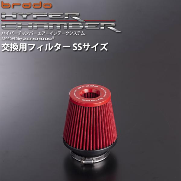 brado ハイパーチャンバーエアーインテークシステム用 交換フィルター 