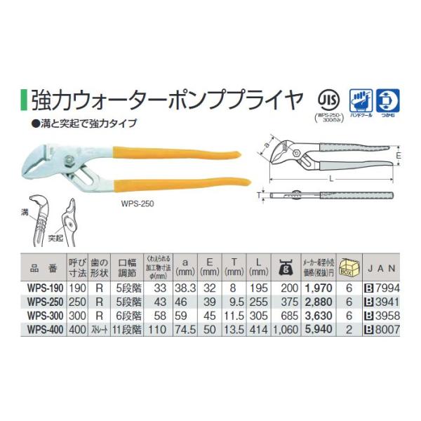 ˍH@@̓EH[^[|vvC@250@WPS-250