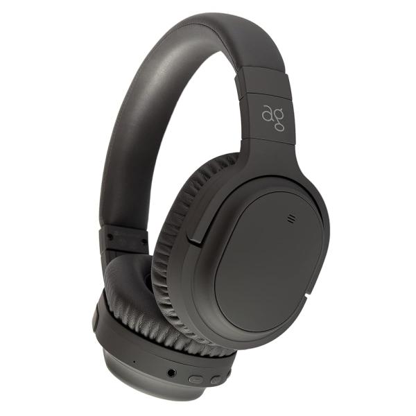 他サイト： ag WHP01K 【AG-WHP01K】 ワイヤレス ヘッドホン Bluetooth ノイズキャンセリング ノイキャン ANC マイク付き（ダークグレー）の商品画像