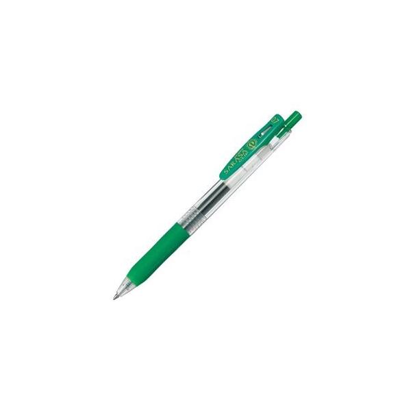 (まとめ) ゼブラ ゲルインクボールペン サラサクリップ 0.7mm 緑 JJB15-G 1本 〔×60セット〕