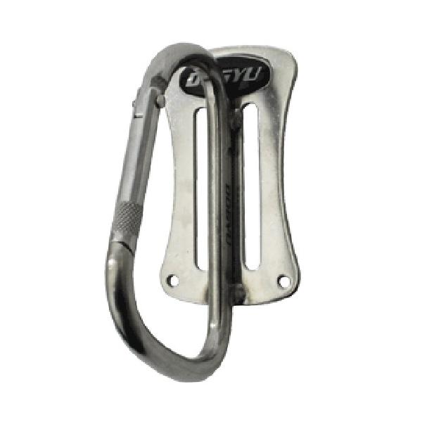 カラビナ ベルト カラビナフック ステンレスカナビラフック 全長110mm 作業ベルト50mm用 Fs0 おしゃれガーデニング用品館 通販 Yahoo ショッピング