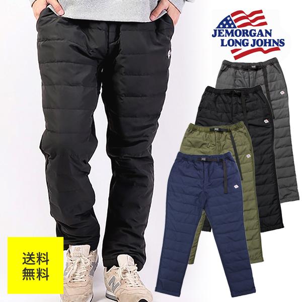 JEMORGAN ダウンパンツ ダウン×ストレッチシャギークライミングパンツ