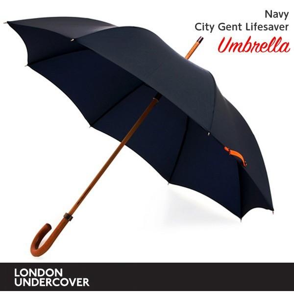 スノーブルー London Undercover ロンドン アンダーカバー 長傘 雨傘