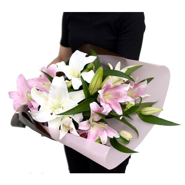 花束 カサブランカ ピンクゆり ユリの花束 花 ギフト 誕生日 お中元 結婚 記念日 お祝い プレゼント にも Buyee 日本代购平台 产品购物网站大全 Buyee一站式代购 Bot Online