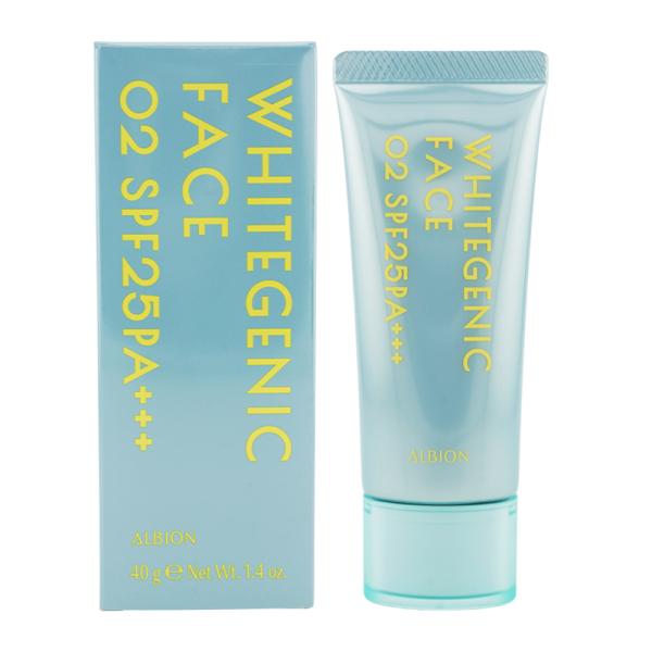 ALBION アルビオン ホワイトジェニック フェイス 美容液・メイクアップベース・ファンデーション 02 バニラベージュ 40g SPF25 PA+++ [ギフトラッピング対応]