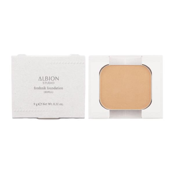 ALBION アルビオン スタジオ  フレッシュニック ファンデーション 030 ピンクベージュ レフィル 9.0g SPF24 PA++[ギフトラッピング対応]