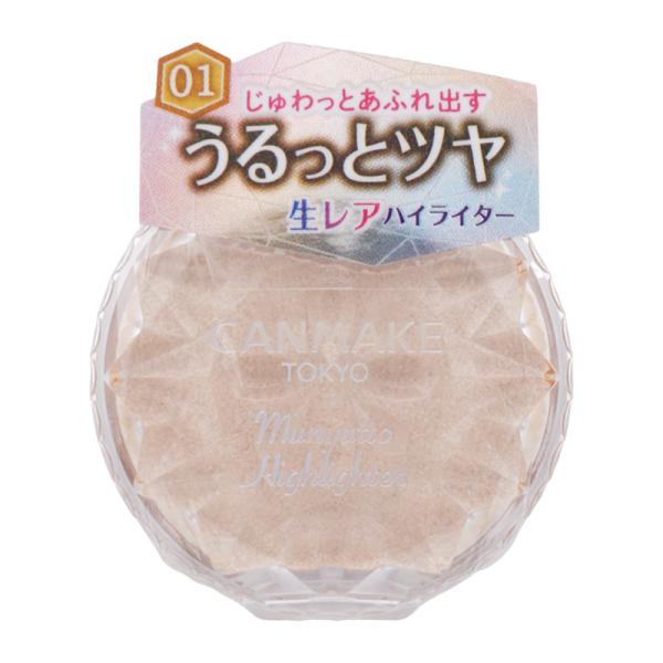 同梱購入300円！！キャンメイクむにゅっとハイライター01 CANMAKE（キャンメイク） むにゅっとハイライター 01 ムーンライト