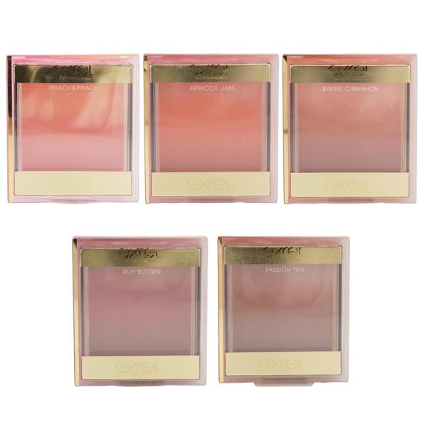 他サイト： excel エクセル オーラティック ブラッシュ [5種類から選べる] チーク ハイライトカラー グラデーション[ギフトラッピング対応]の商品画像