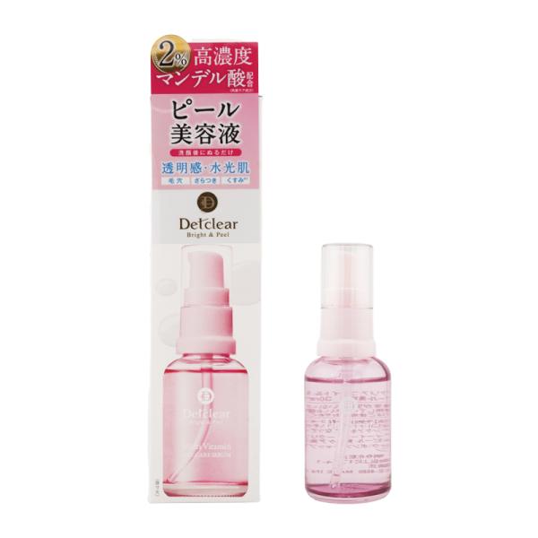 他サイト： 明色化粧品 DETクリア ブライト&amp;ピール ピール美容液 30mL ピンクグレープフルーツの香り ビタミンE レチノール[ギフトラッピング対応]の商品画像