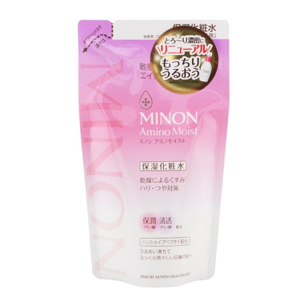 MINON ミノン アミノモイスト エイジングケア ローション 詰替え 130mL 無香料 保湿化粧水 レフィル スキンケア しっとり 乾燥[ギフトラッピング対応]