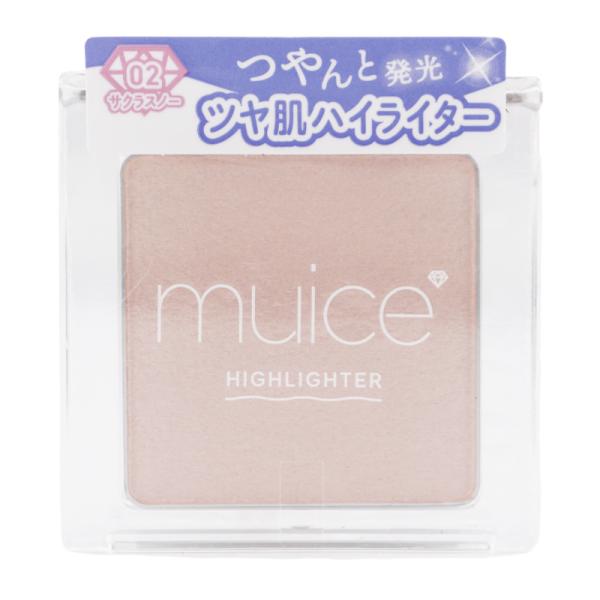 muice（ミュアイス） うるみハイライター 02サクラスノー 3.5g