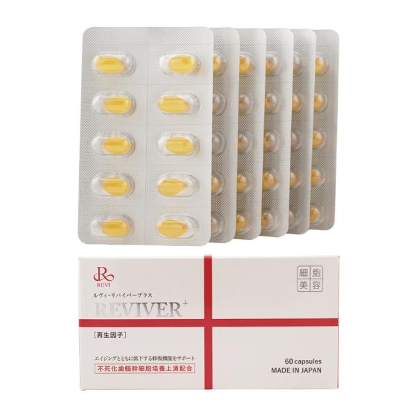 REVI（ルヴィ） REVI REVIVER+ リバイバープラス 60粒 疲労感 肌のハリ
