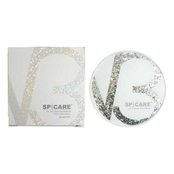 JAN 4595641858289【商品説明】SPICARE  V3ブリリアントファンデーション 本体 15g【使用方法】本体を押すと1回分のファンデーションが出てくるプッシュ式コンパクトです。1.ぽんぽんとスタンプするように、スポンジを肌...