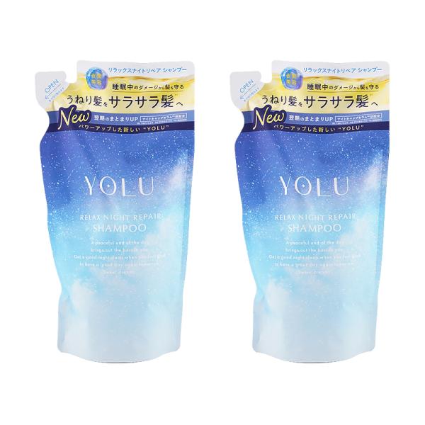 【大容量】ヨル リラックス ナイトリペア シャンプー トリートメント2セット Amazon.co.jp: YOLU ヨル シャンプー トリートメント セット