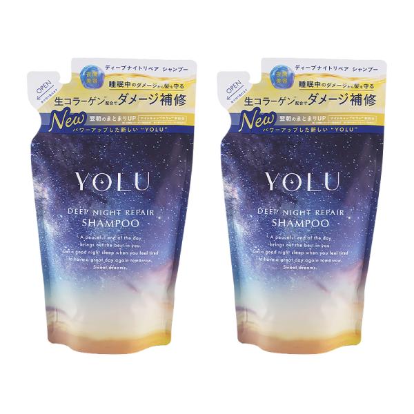 YOLU（ヨル） [2個セット]YOLU ディープナイトリペアシャンプー 詰替