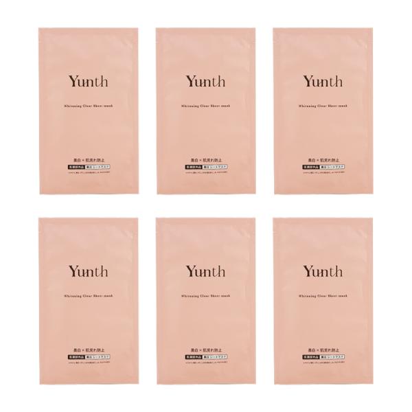 Yunth（ユンス） [6個セット]Yunth 薬用 シートマスク 22mL [医薬部外