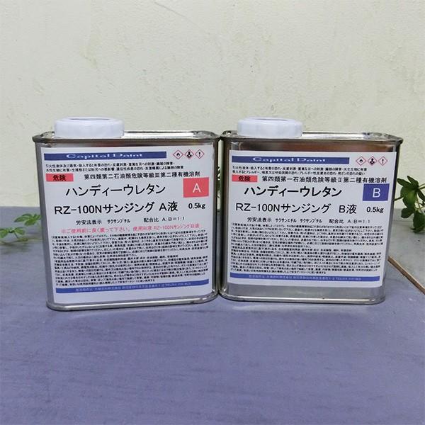 RZ-100Nウレタンサンジング（下塗り塗料） 1kgセット（A液0.5kg・B液