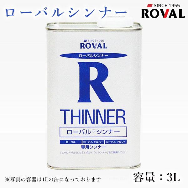 ローバルシンナー 3L ROVAL ROVAL THINNER ローバル ローバルアルファ 