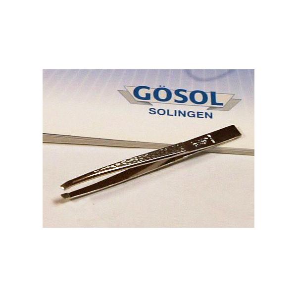 ・先斜め角度・ビニール袋入り、紙箱入り・刻印：GOESOL SOLINGEN GERMANY・長く使っても疲れないのが特徴です・G124101-3.25