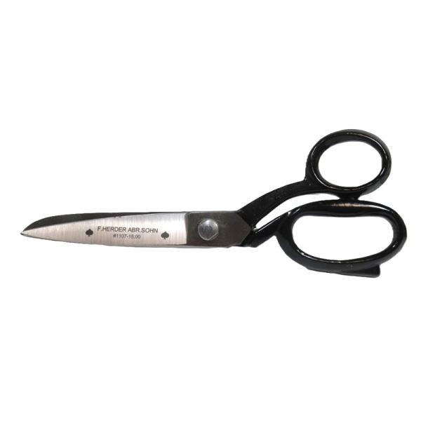 F.ハーダー（独）テーラーシザー 裁ちはさみ 18cm ドイツ製強力厚地切鋏