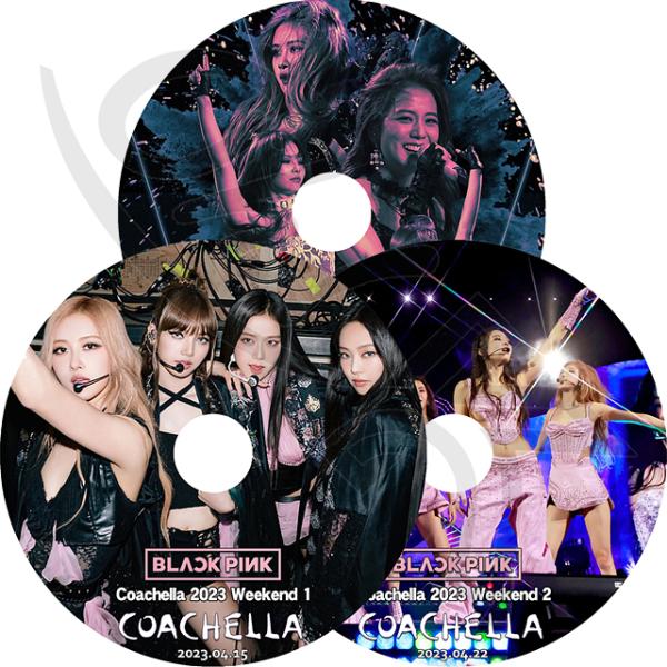 K-POP DVD BLACKPINK COACHELLA コンサート 3枚set 2019.04.12/ 2023.04.15/ 04.22 日本語字幕なし BLACK PINK ブラックピンク ジェニ ジス ロジェ リサ KPOP DVD