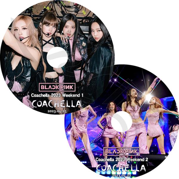 K-POP DVD BLACKPINK 2023 COACHELLA コンサート 2枚set 2023.04.15/ 04.22 日本語字幕なし BLACK PINK ブラックピンク ジェニ ジス ロジェ リサ KPOP DVD