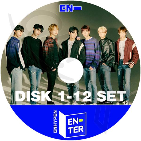 K-POP DVD ENHYPEN EN-TER 12枚SET EP01-EP180 日本語字幕あり