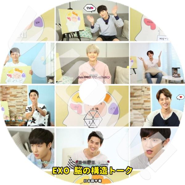 K-POP DVD EXO 脳の構造トーク 日本語字幕あり エクソ スホ べッキョン 