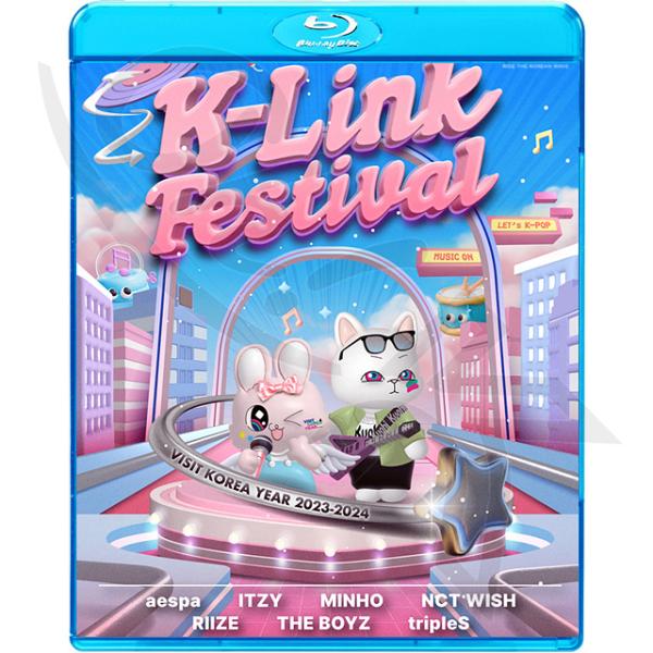 Blu-ray K-LINK FESTIVAL 2024.10.05 aespa/ITZY/RIIZE/NCT WISH