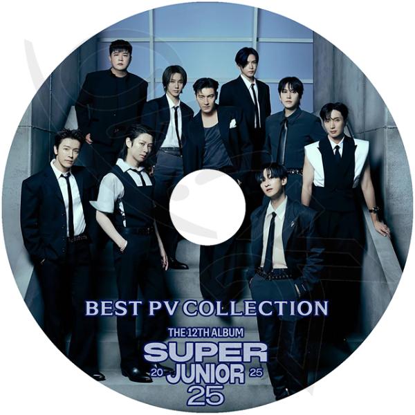K-POP DVD SUPER JUNIOR 2025 BEST PV Collection - Express