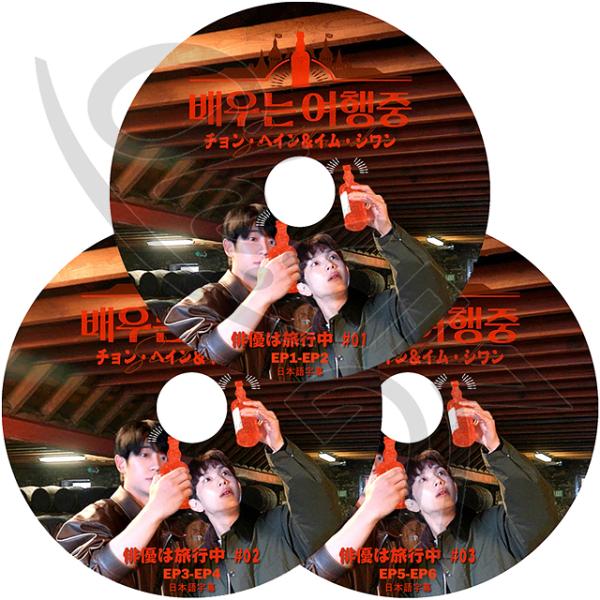 K-POP DVD 俳優は旅行中 3枚SET チョンヘイン/イムシワン 日本語字幕あり JUNG HAE IN チョンヘイン ZE:A ゼア YIM SI WAN イムシワン KPOP DVD