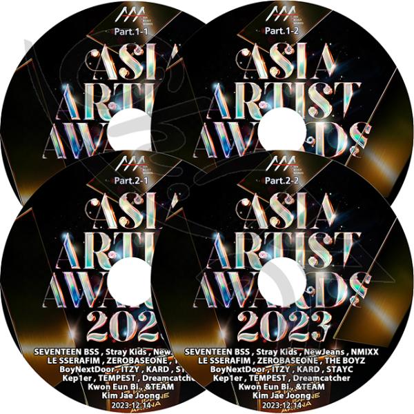 K-POP DVD 2023 Asia Aartist Awards IN Philippines 4枚Set
