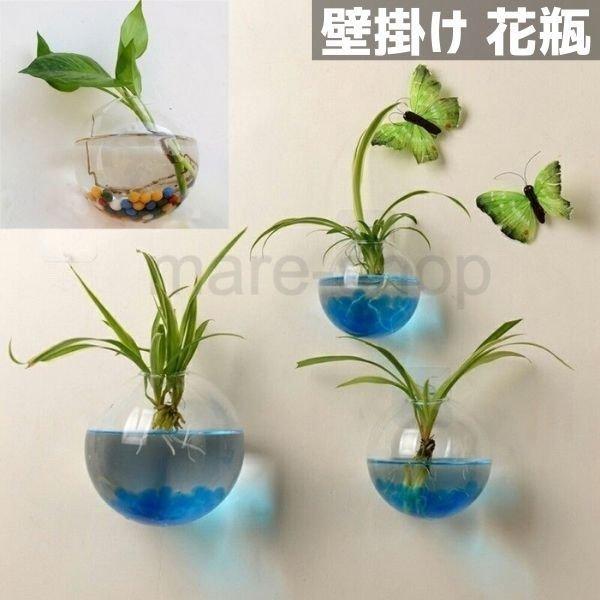 花瓶 花器 花 ガーデニング インテリア 観葉植物 ガラスボール ぶら下げ おしゃれインテリア テラリウム 壁 水槽 mzn04 Oh My Shop 通販 Yahoo ショッピング