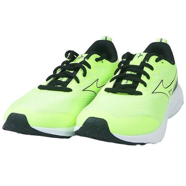 ランニングシューズ スニーカー ジュニア キッズ ミズノ mizuno エスペランザーjr 幅広 ワイド 3e 紐 シューレース イエロー 50656