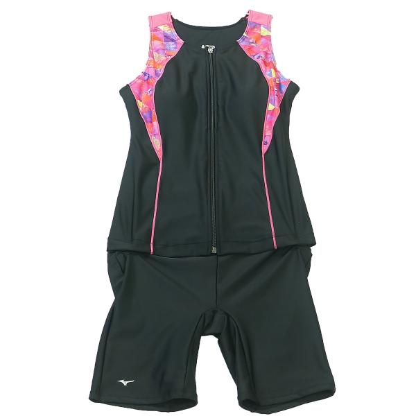 MIZUNO レディース フィットネス水着 50代 セパレート XL