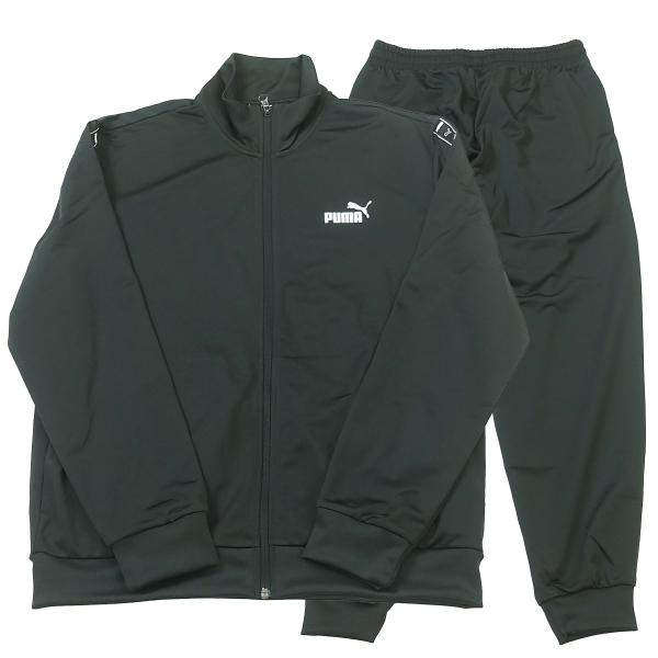プーマ puma ジャージ メンズ 上下セット セットアップ トレーニングウェア スポーツウェア フルジップ ランニングウェア ブラック 50984