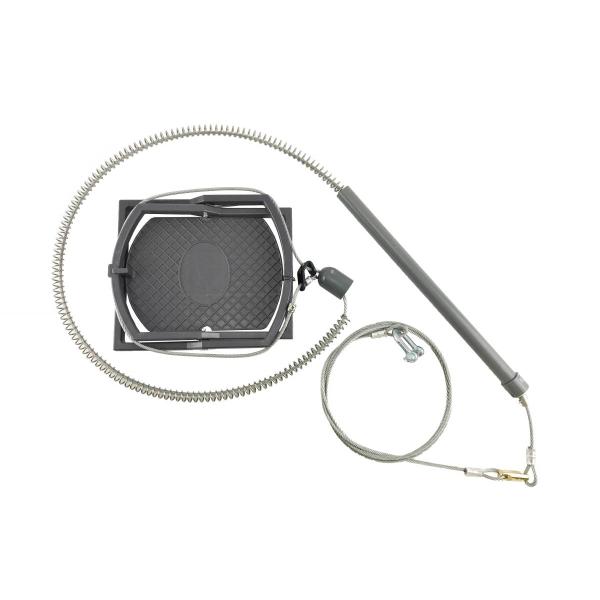 くくり罠用ジャンプ踏み板 Wジャンプくくり罠※台座なし 標準押しバネタイプ5個セット（踏み板