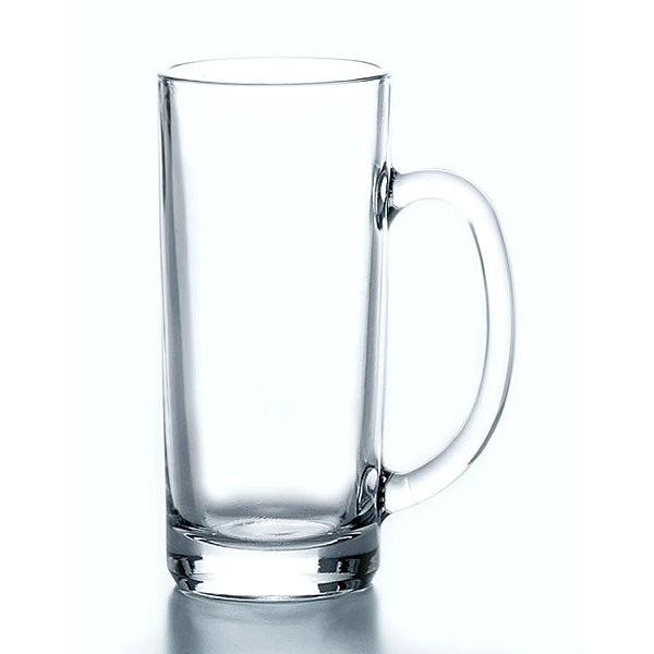 グイグイ行くなら、やはりジョッキ！キリン、アサヒ、サントリー、毎日の晩酌に！ぴったりサイズ！居酒屋さんで業務用として使われているガラス製の中ジョッキです。容量　435mlビールグラスになみなみ注いで、グビッグビッ、プハー！！うまいんだな〜こ...