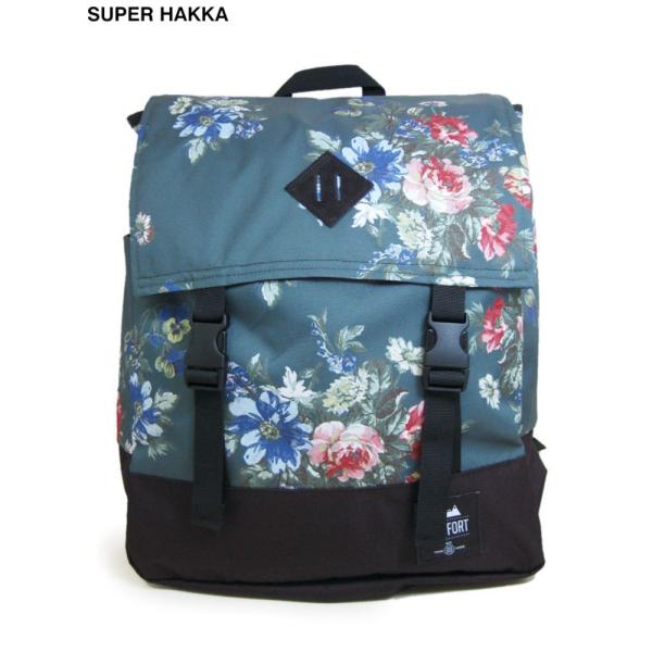 Super Hakka スーパーハッカ Pine Fortコラボフラワープリントリュック 全2色 Bag バッグ ショルダー 大人 かわいい おしゃれ デザイン Oibibio オイビビオ 通販 Yahoo ショッピング