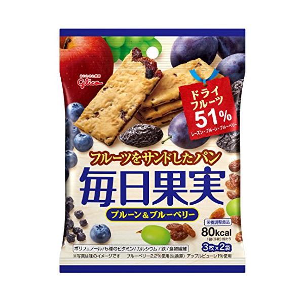 他サイト： 江崎グリコ 毎日果実 6枚×10個 栄養補助食品の商品画像