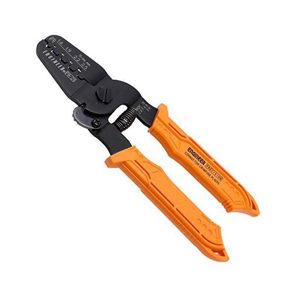 他サイト： ENGINEER エンジニア 精密圧着ペンチ 圧着工具 オープンバレル バレルが長い 端子 PA-21の商品画像