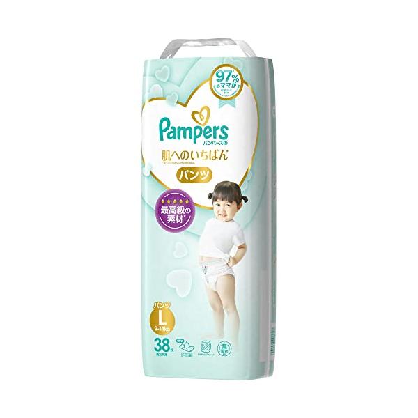 パンツ Lサイズ】パンパース オムツ はじめての肌へのいちばん