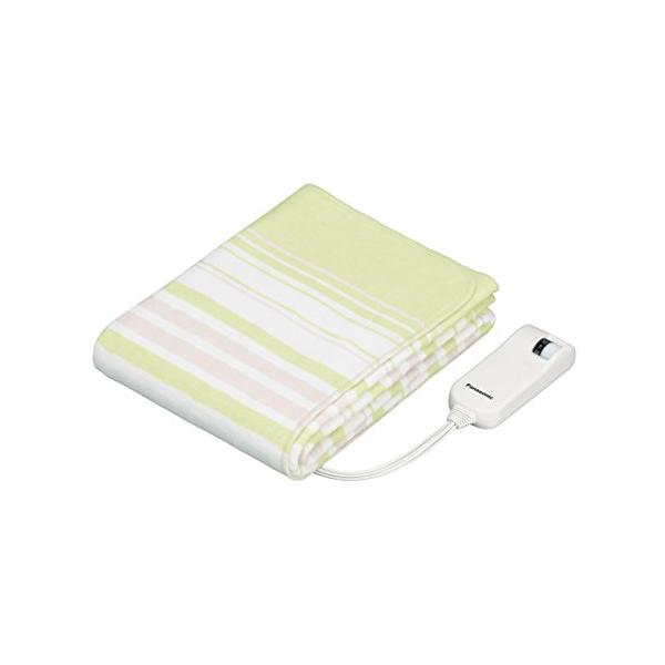 他サイト： パナソニック 電気しき毛布 シングル 140×80cm 丸洗い可 室温センサー付 グリーン DB-U12T-Gの商品画像