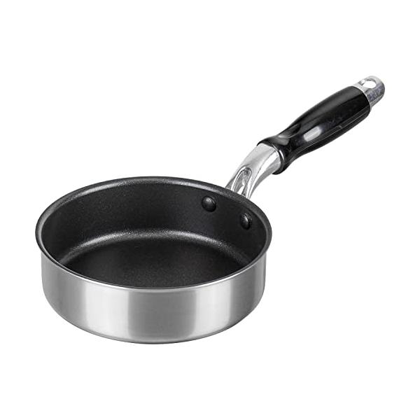 他サイト： 和平フレイズ お弁当 小さい フライパン 14cm IH対応 ガス PFOAフリー ふっ素樹脂加工 ジャストパンネオ RB-2307の商品画像